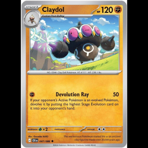 Pokemon TCG Claydol - 047/086 - Chaos Rising