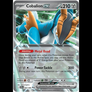 Pokemon TCG Cobalion ex - 064/086 - Chaos Rising - Holofoil