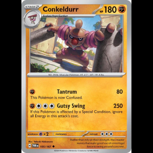 Pokemon TCG Conkeldurr - Twilight Masquerade