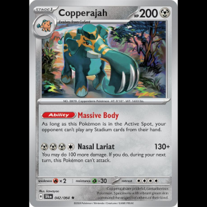 Pokemon TCG Copperajah - Shrouded Fable - Holofoil