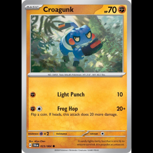 Pokemon TCG Croagunk - Shrouded Fable