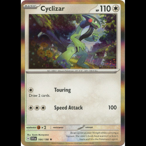 Pokemon TCG Cyclizar - 164/198 - Scarlet & Violet Base Set - Holofoil