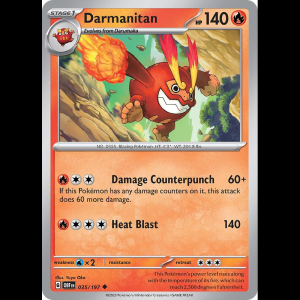 Pokemon TCG Darmanitan - Obsidian Flames