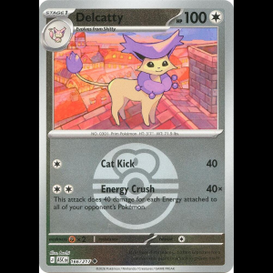 Pokemon TCG Delcatty (Love Ball) - Ascended Heroes - Reverse Holofoil