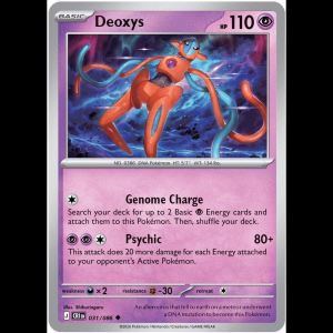 Pokemon TCG Deoxys - 031/086 - Chaos Rising - Reverse Holofoil