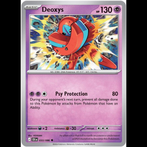 Pokemon TCG Deoxys - 033/086 - Chaos Rising - Reverse Holofoil