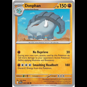 Pokemon TCG Donphan - Chaos Rising - Reverse Holofoil