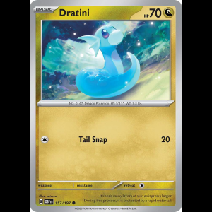 Pokemon TCG Dratini - Obsidian Flames - Reverse Holofoil