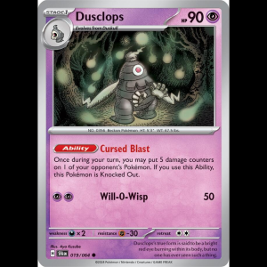 Pokemon TCG Dusclops - 019/064 - Shrouded Fable