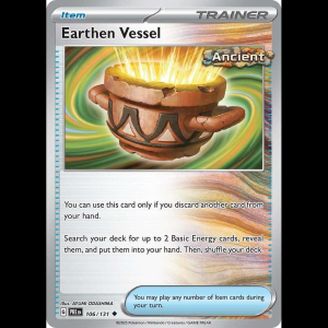 Pokemon TCG Earthen Vessel - Prismatic Evolutions - Reverse Holofoil