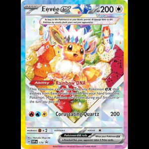 Pokemon TCG Eevee ex - 174 - Scarlet & Violet Promo Cards - Holofoil