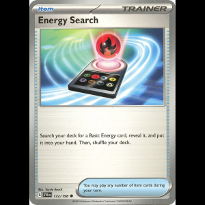 Pokemon TCG Energy Search - Scarlet & Violet Base Set