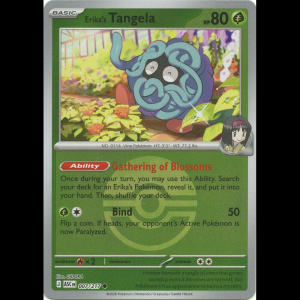 Pokemon TCG Erika's Tangela - 007/217 (Poke Ball) - Ascended Heroes - Reverse Holofoil