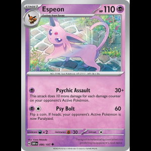 Pokemon TCG Espeon - Obsidian Flames