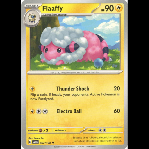 Pokemon TCG Flaaffy - Scarlet & Violet Base Set