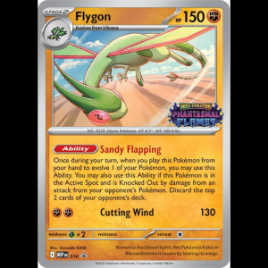Pokemon TCG Flygon (Prerelease) - Mega Evolution Promo - Holofoil