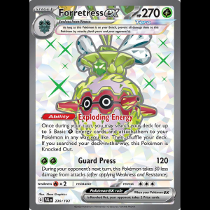 Pokemon TCG Forretress ex - 230/193 - Paldea Evolved - Holofoil