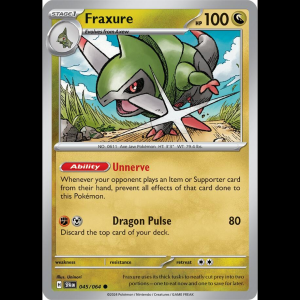 Pokemon TCG Fraxure - 045/064 - Shrouded Fable
