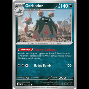 Pokemon TCG Garbodor - Chaos Rising - Reverse Holofoil