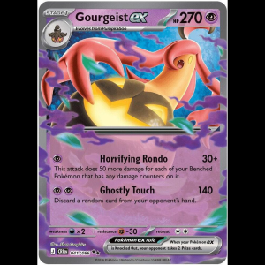 Pokemon TCG Gourgeist ex - 041/086 - Chaos Rising - Holofoil