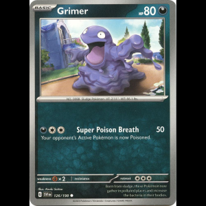 Pokemon TCG Grimer - Scarlet & Violet Base Set