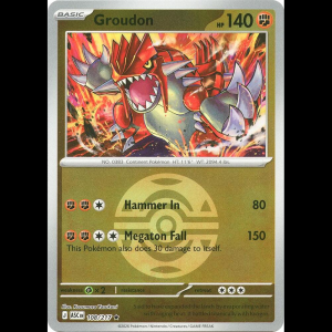 Pokemon TCG Groudon (Dusk Ball) - Ascended Heroes - Reverse Holofoil