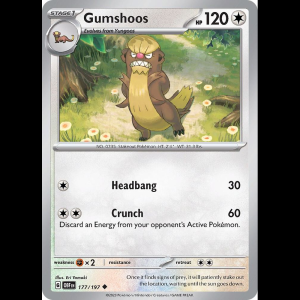 Pokemon TCG Gumshoos - Obsidian Flames