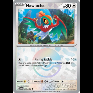 Pokemon TCG Hawlucha (Poke Ball Pattern) - Prismatic Evolutions - Holofoil