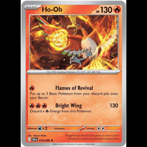 Pokemon TCG Ho-Oh - Chaos Rising - Holofoil