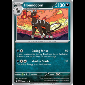 Pokemon TCG Houndoom - Obsidian Flames
