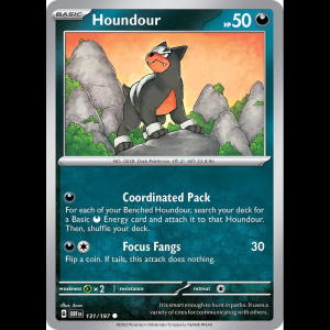 Pokemon TCG Houndour - 131/197 - Obsidian Flames