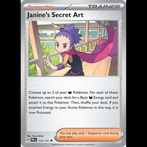 Pokemon TCG Janine's Secret Art - 112/131 - Prismatic Evolutions