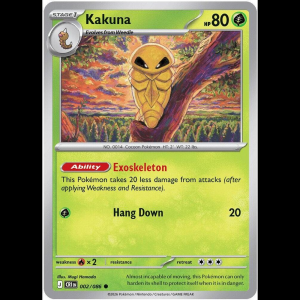Pokemon TCG Kakuna - Chaos Rising - Reverse Holofoil