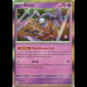 Pokemon TCG Klefki - Scarlet & Violet Base Set - Holofoil