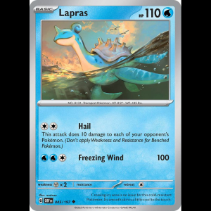 Pokemon TCG Lapras - Obsidian Flames