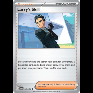 Pokemon TCG Larry's Skill - 115/131 - Prismatic Evolutions