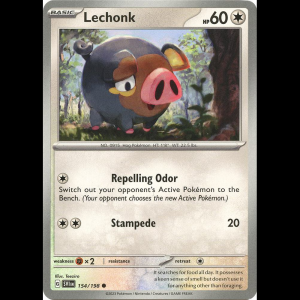 Pokemon TCG Lechonk - 154/198 - Scarlet & Violet Base Set