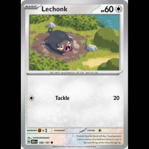 Pokemon TCG Lechonk - 180/197 - Obsidian Flames