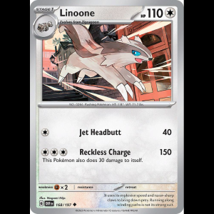 Pokemon TCG Linoone - Obsidian Flames