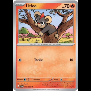 Pokemon TCG Litleo - Chaos Rising