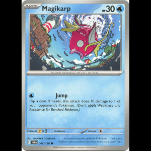 Pokemon TCG Magikarp - Scarlet & Violet Base Set