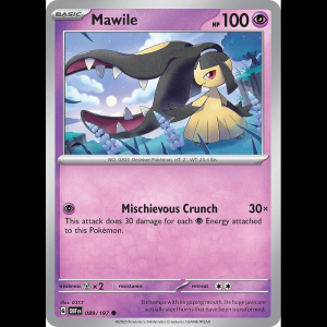Pokemon TCG Mawile - 089/197 - Obsidian Flames - Reverse Holofoil