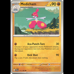 Pokemon TCG Medicham - 111/198 - Scarlet & Violet Base Set