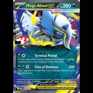 Pokemon TCG Mega Absol ex ESP - 086/132 - Prize Pack Series Cards - Holofoil