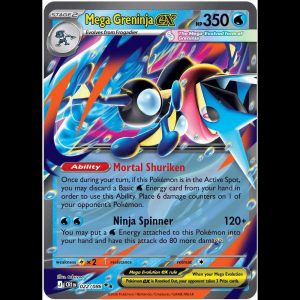 Pokemon TCG Mega Greninja ex - 022/086 - Chaos Rising - Holofoil
