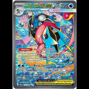 Pokemon TCG Mega Greninja ex - 116/086 - Chaos Rising - Holofoil
