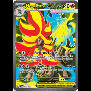 Pokemon TCG Mega Pyroar ex - 099/086 - Chaos Rising - Holofoil