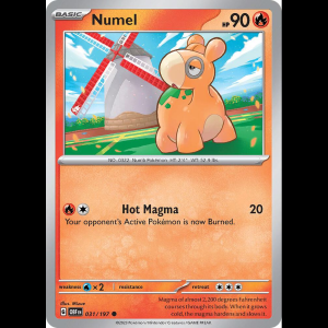 Pokemon TCG Numel - Obsidian Flames