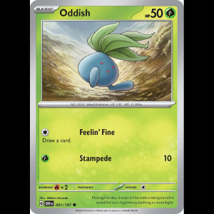 Pokemon TCG Oddish - Obsidian Flames