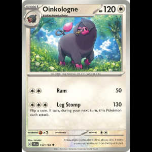 Pokemon TCG Oinkologne - Scarlet & Violet Base Set